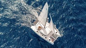 zNZUN SAILING YACHT WEDDINGS from above